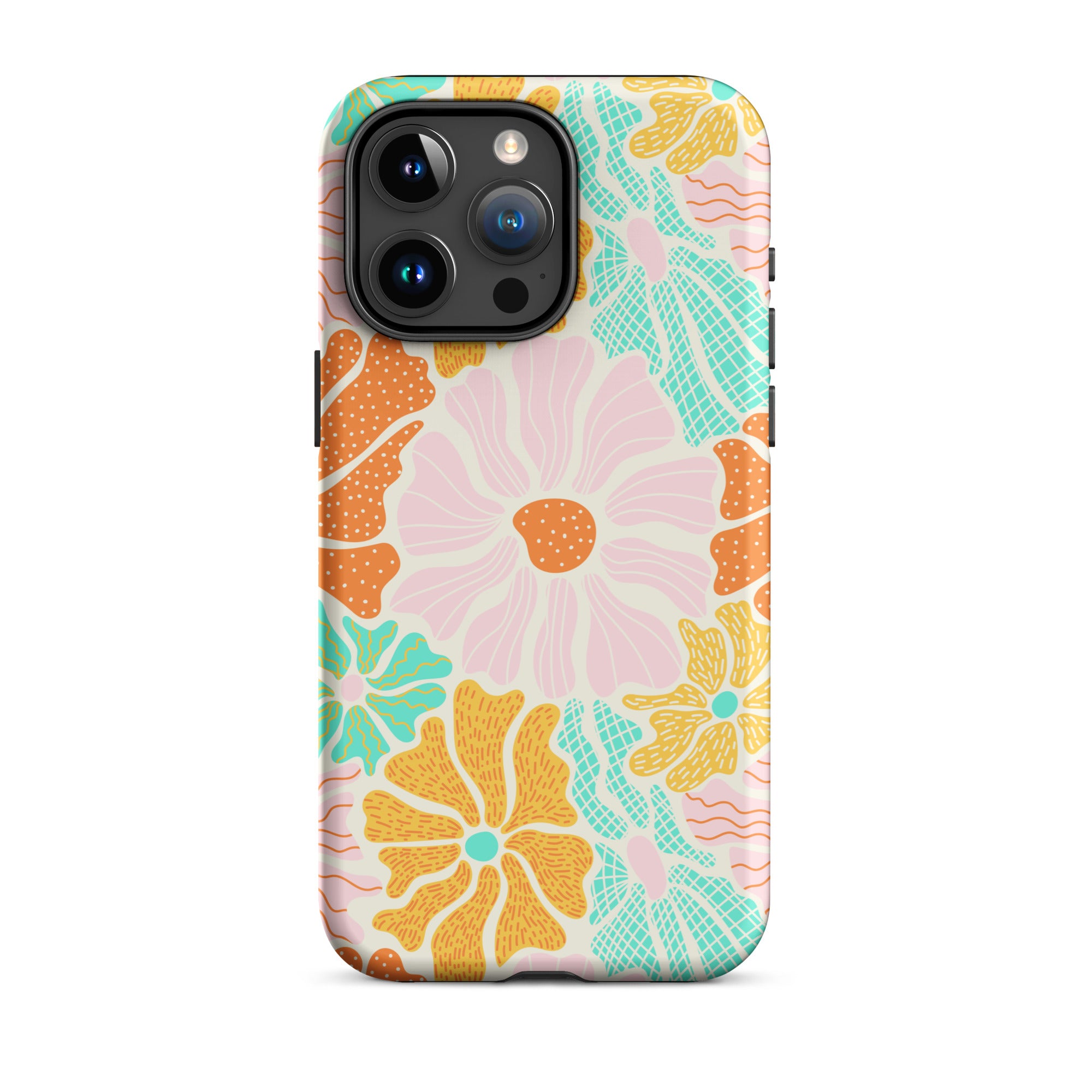 Neon Garden iPhone Case iPhone 15 Pro Max Matte
