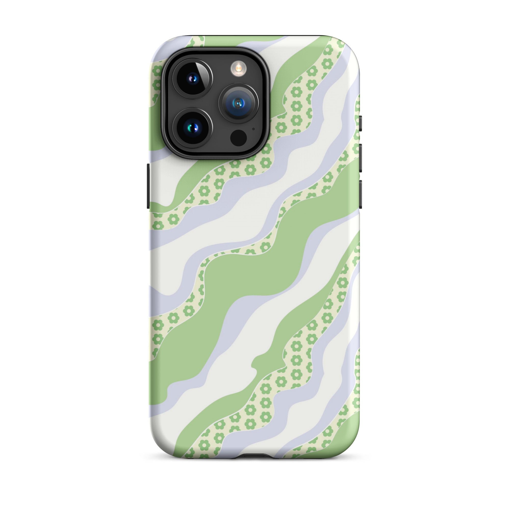 Flower Groove iPhone Case Matte iPhone 15 Pro Max