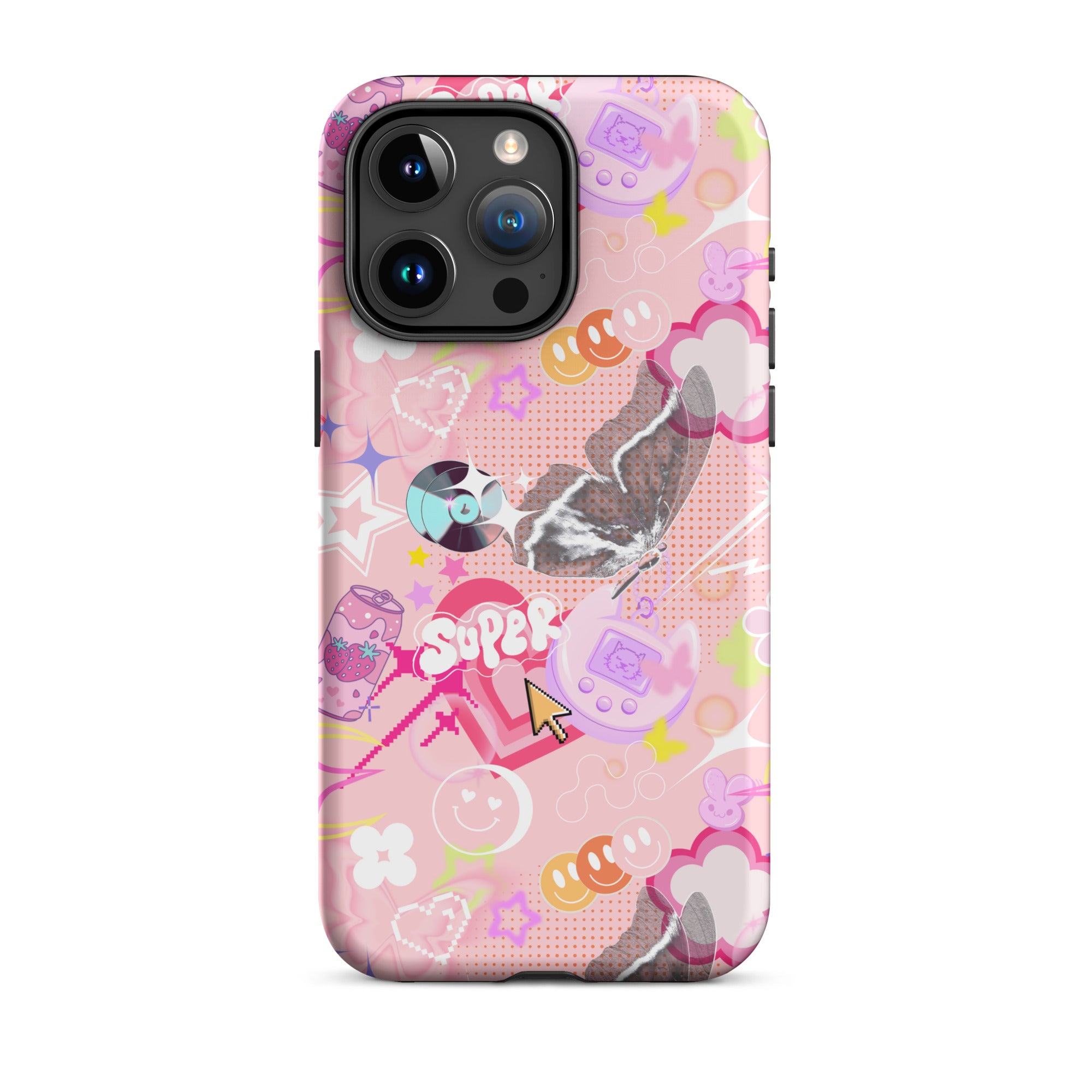 Y2K Pink Retro iPhone Case