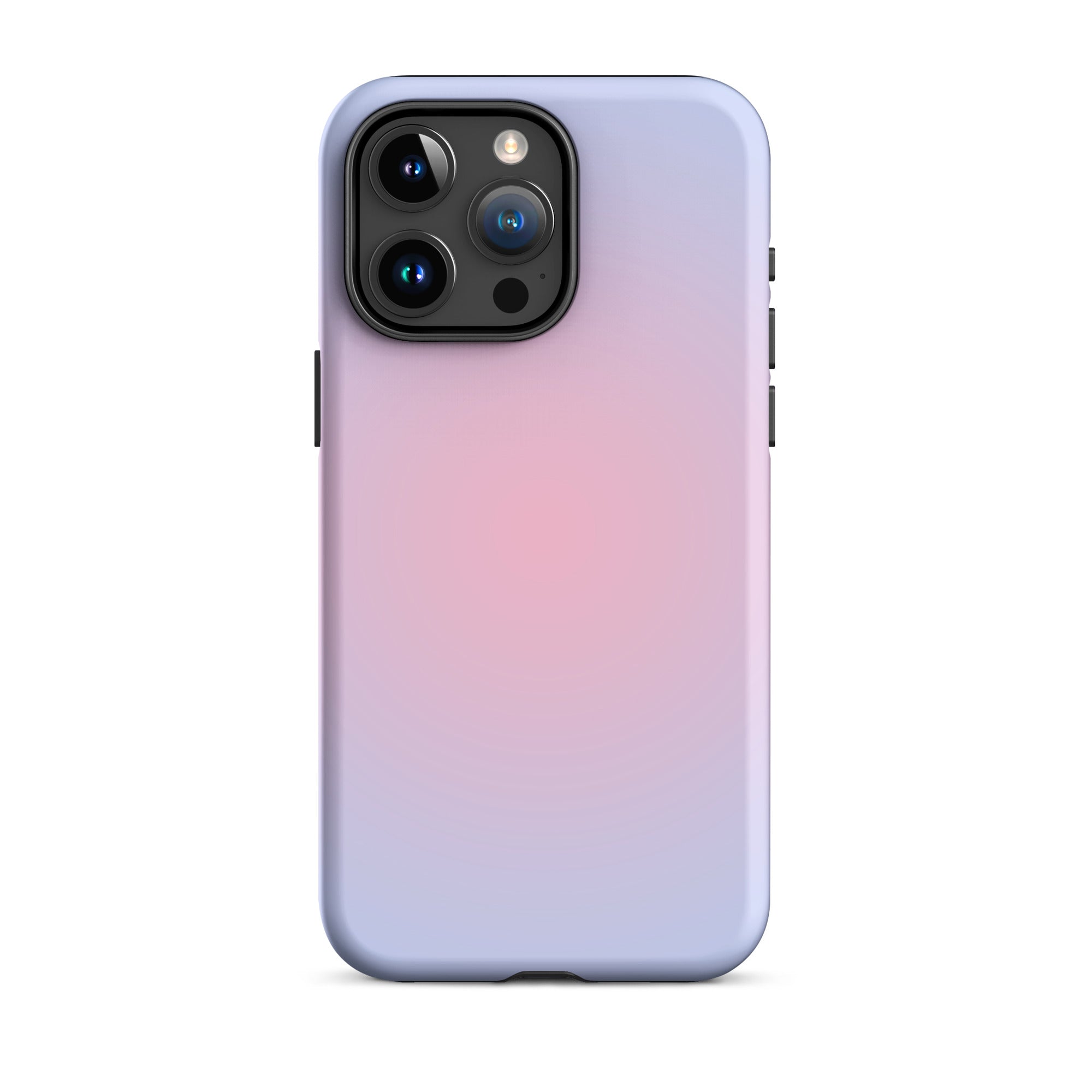 Pink and Blue Aura iPhone Case