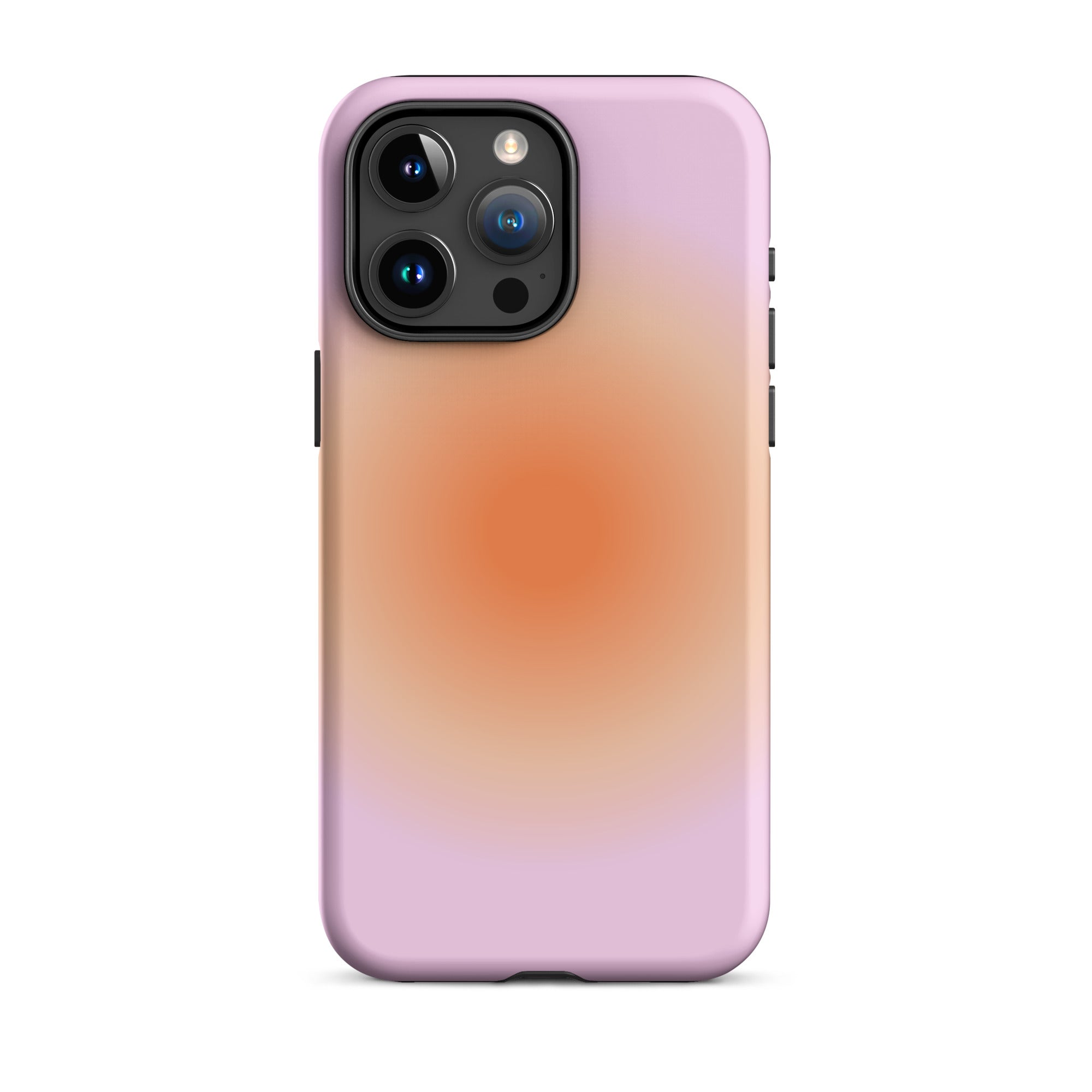 Orange & Purple Aura iPhone Case