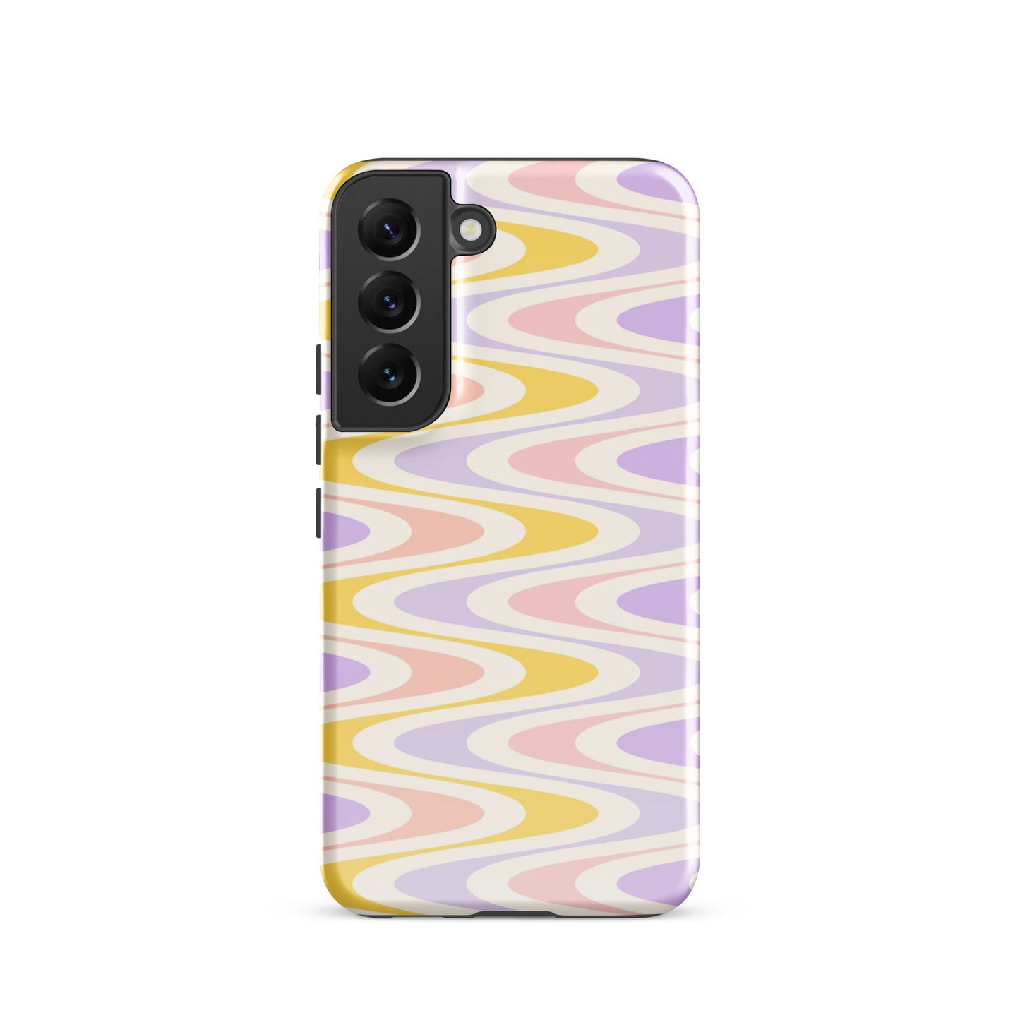 Pastel Retro Wavy Samsung Case