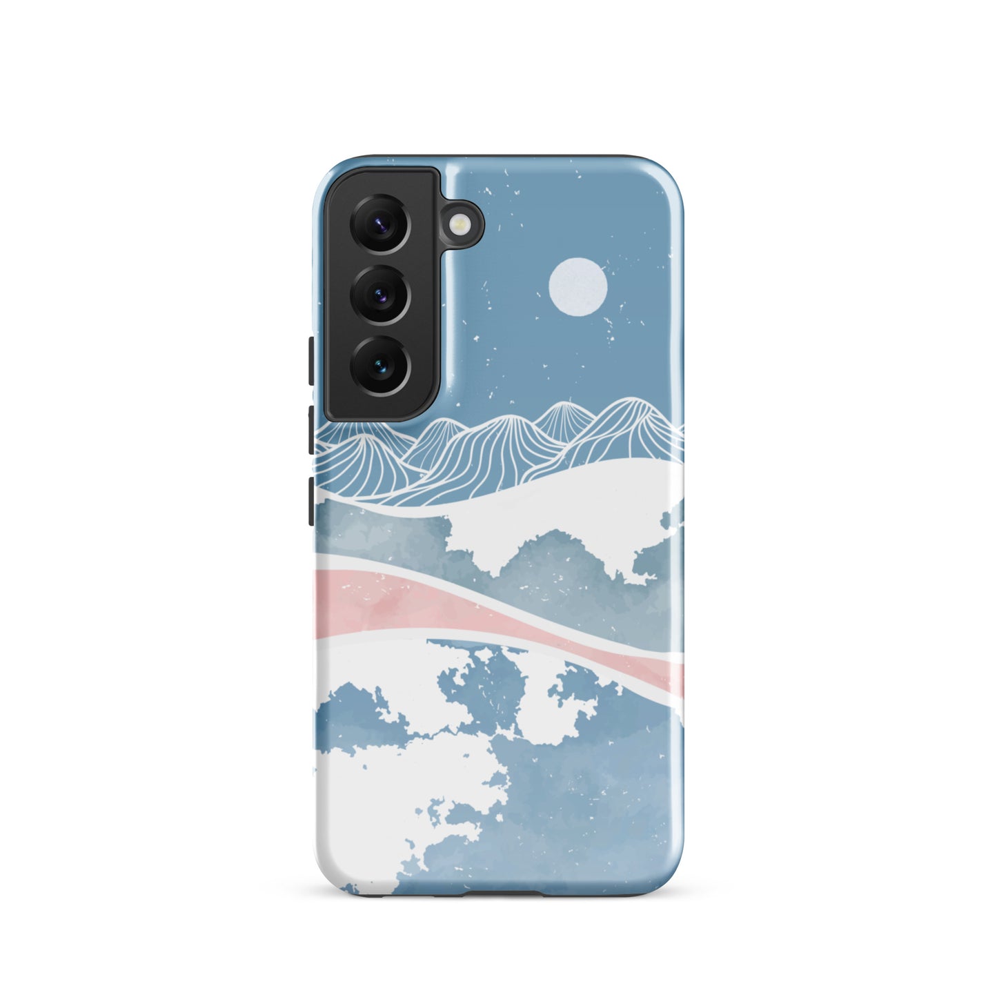 Blue Winter Night Samsung Case