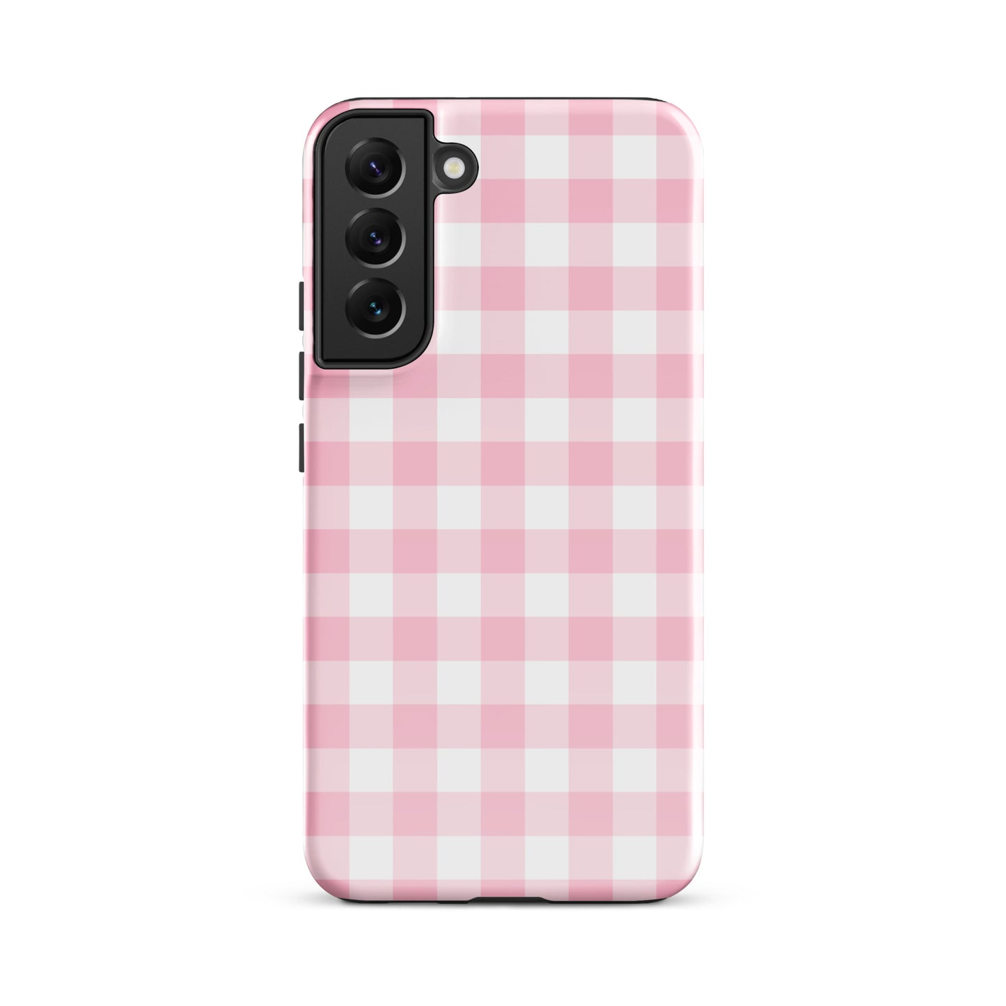 Pink Gingham Samsung Case