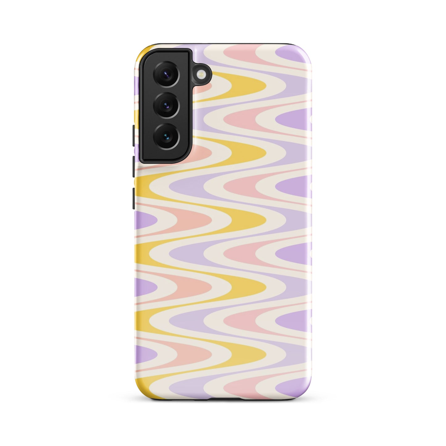 Pastel Retro Wavy Samsung Case
