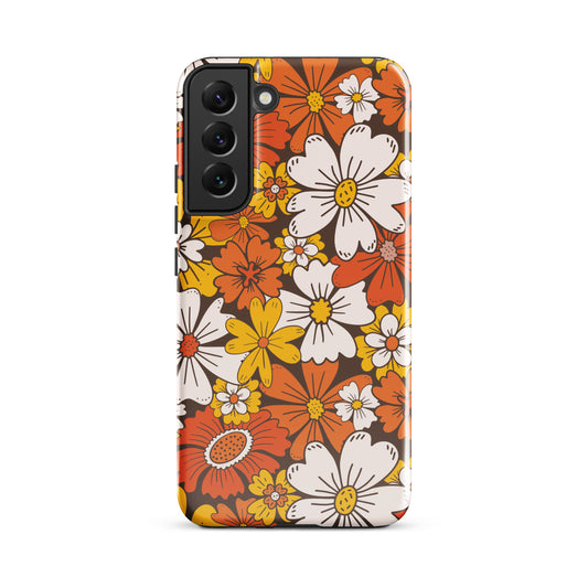 Retro Bloom Samsung Case