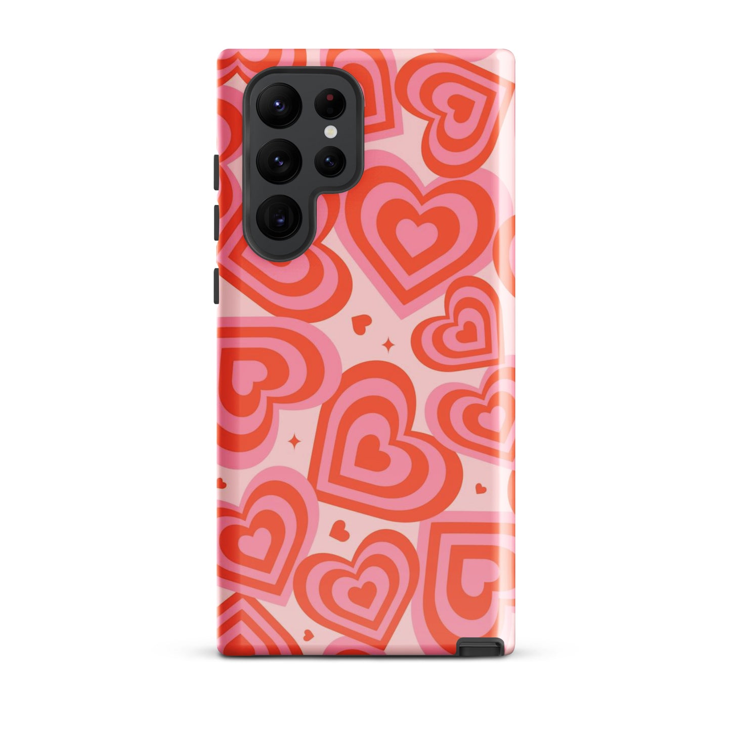 Pink & Red Hearts Samsung Case