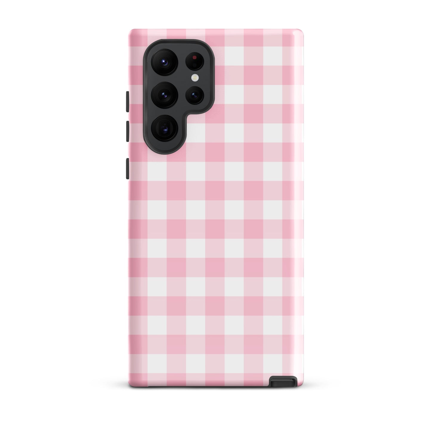 Pink Gingham Samsung Case