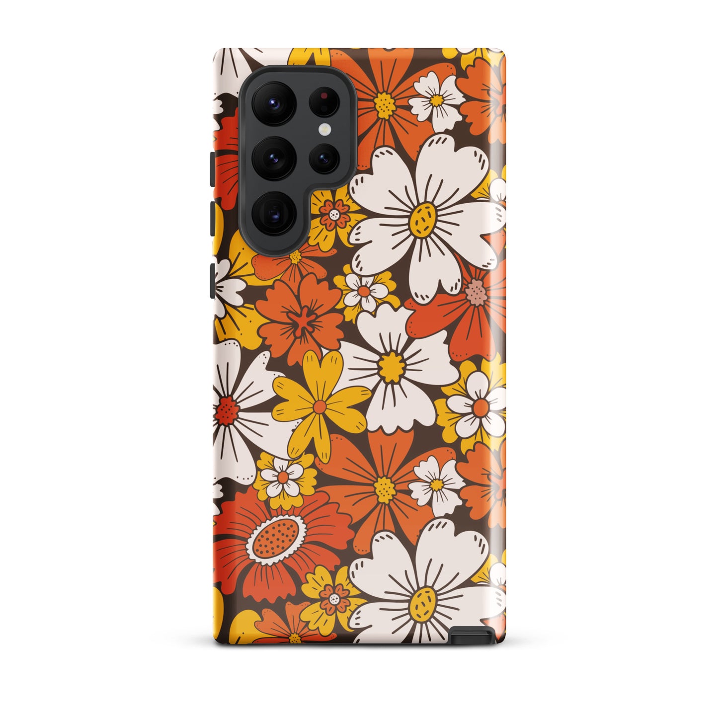Retro Bloom Samsung Case