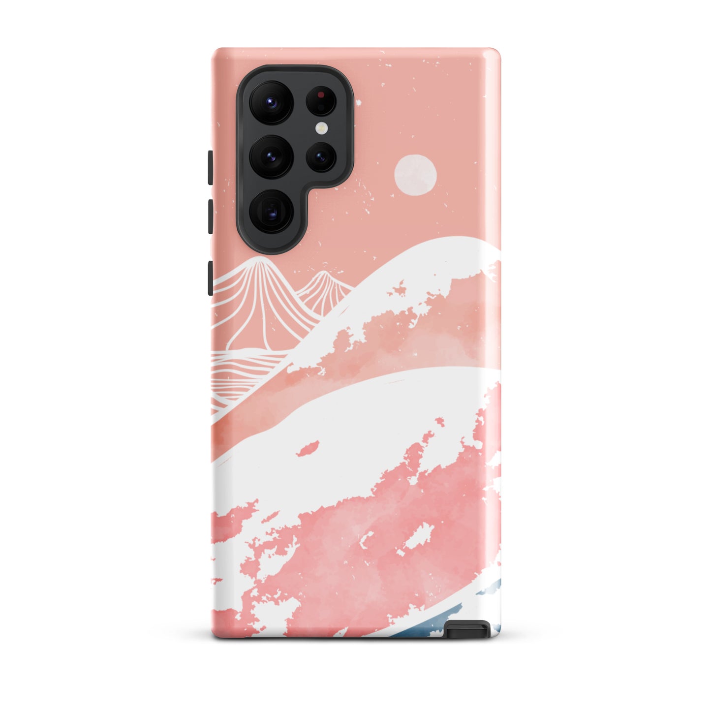 Pink Winter Night Samsung Case