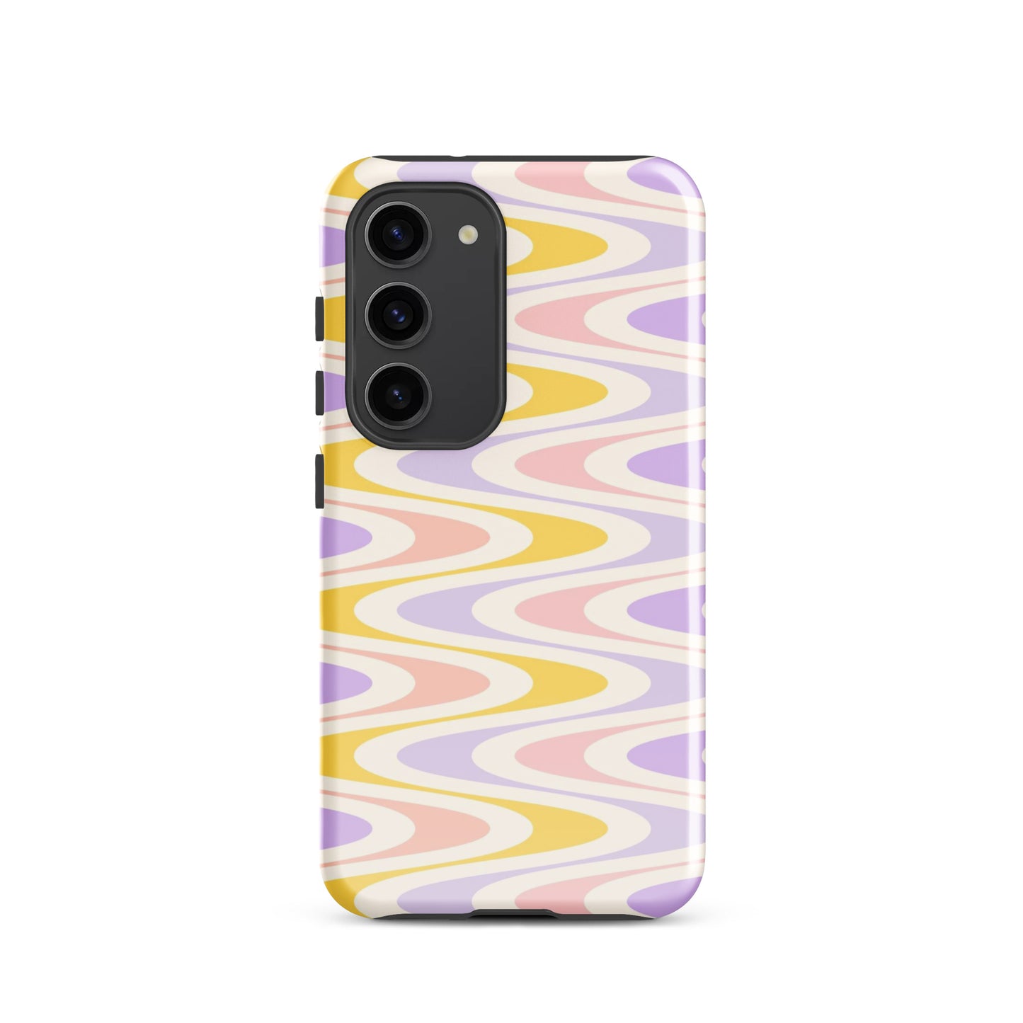 Pastel Retro Wavy Samsung Case