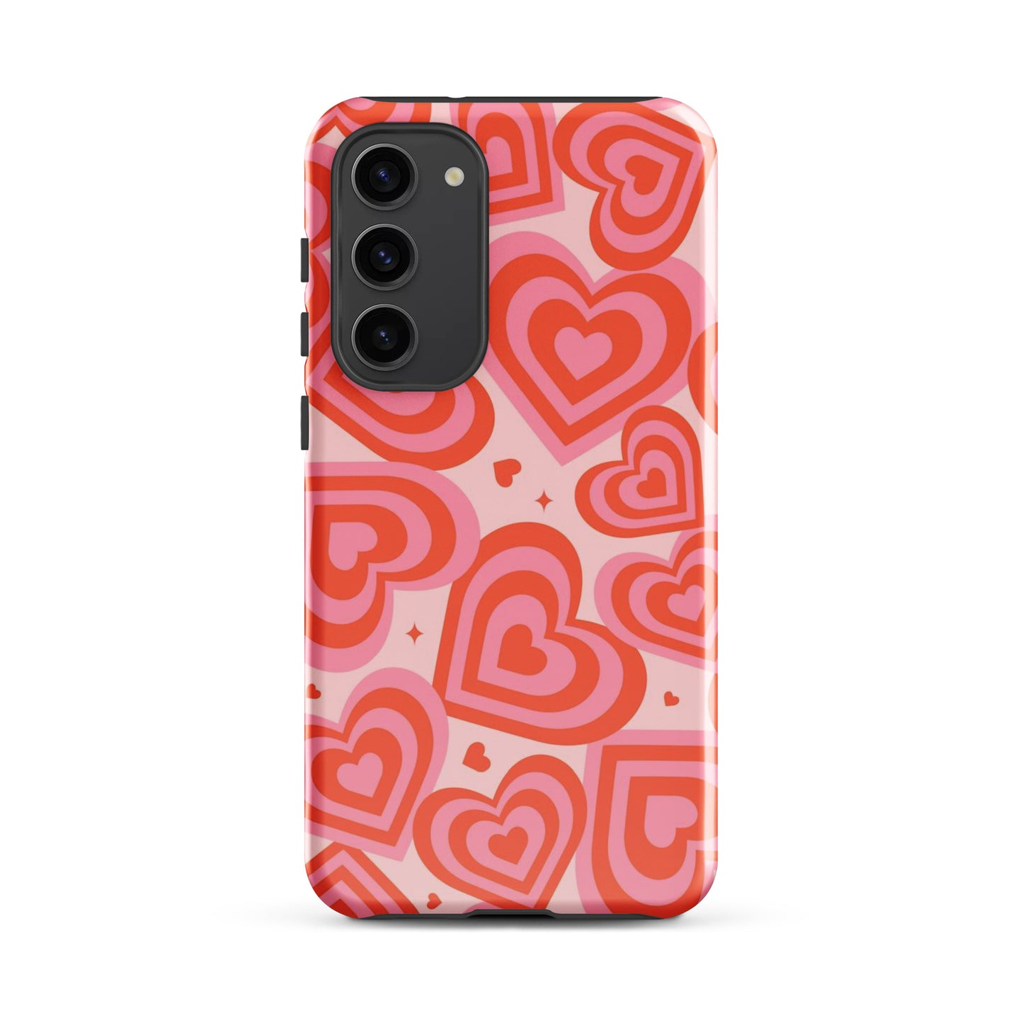Pink & Red Hearts Samsung Case