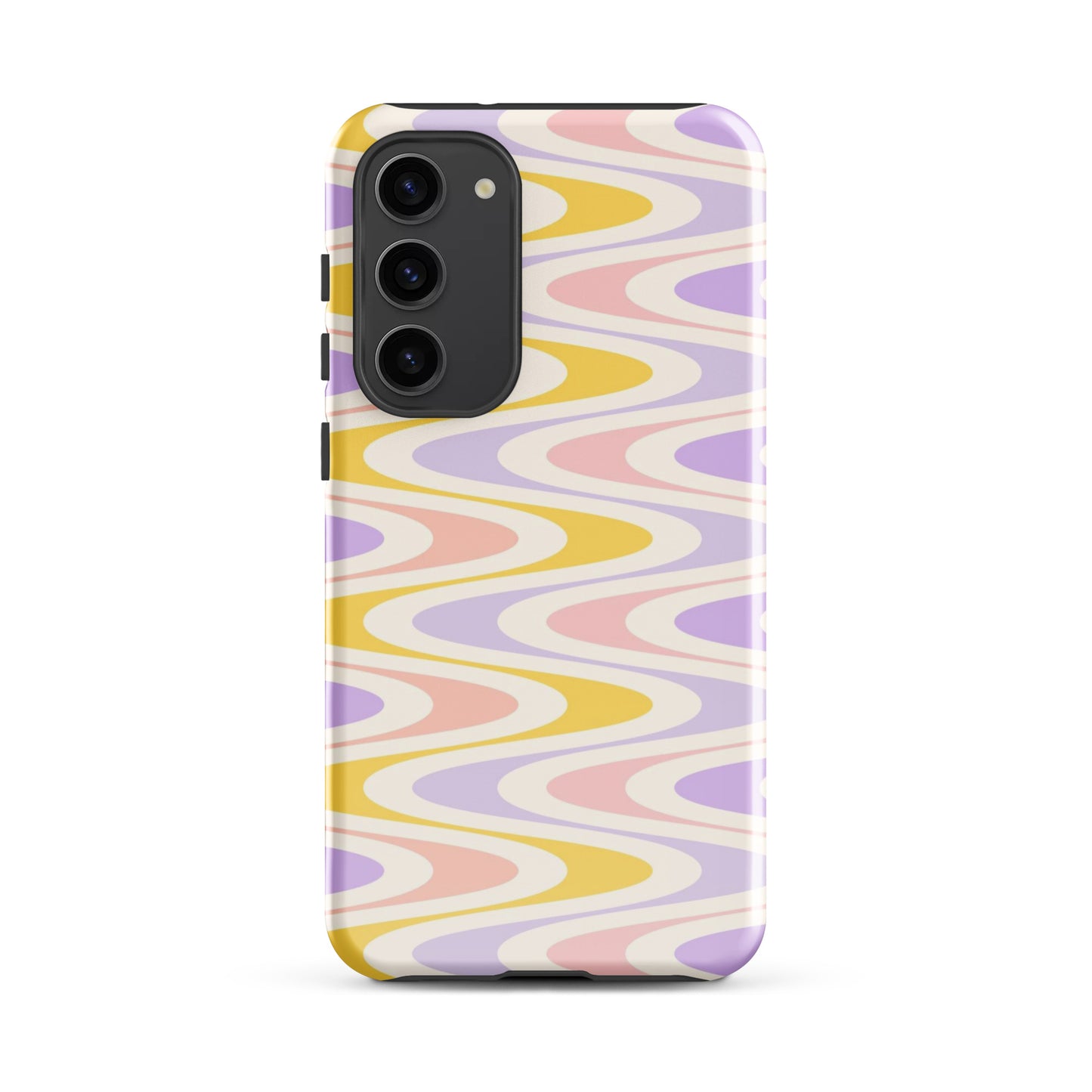 Pastel Retro Wavy Samsung Case