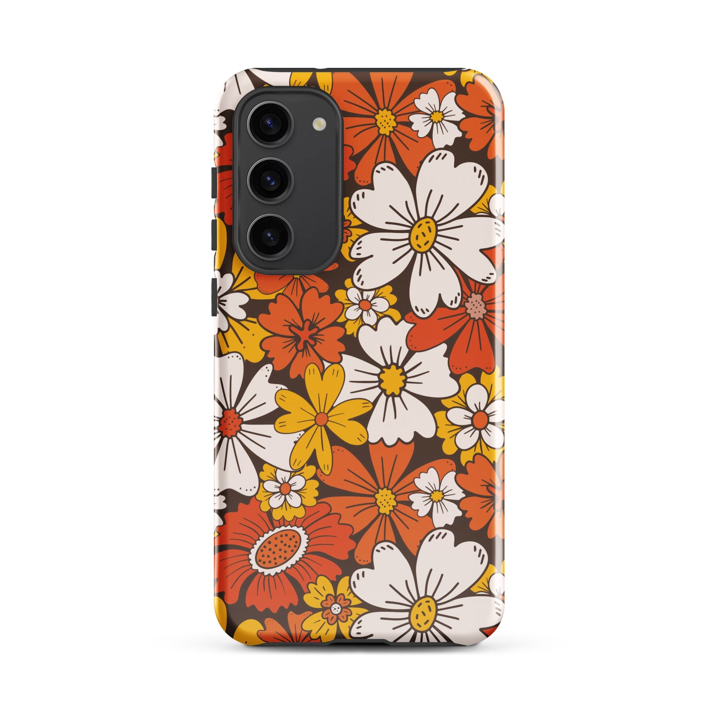 Retro Bloom Samsung Case