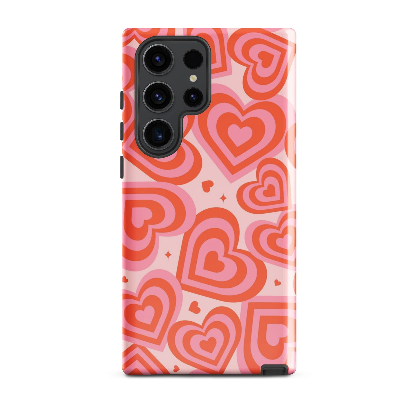 Pink & Red Hearts Samsung Case