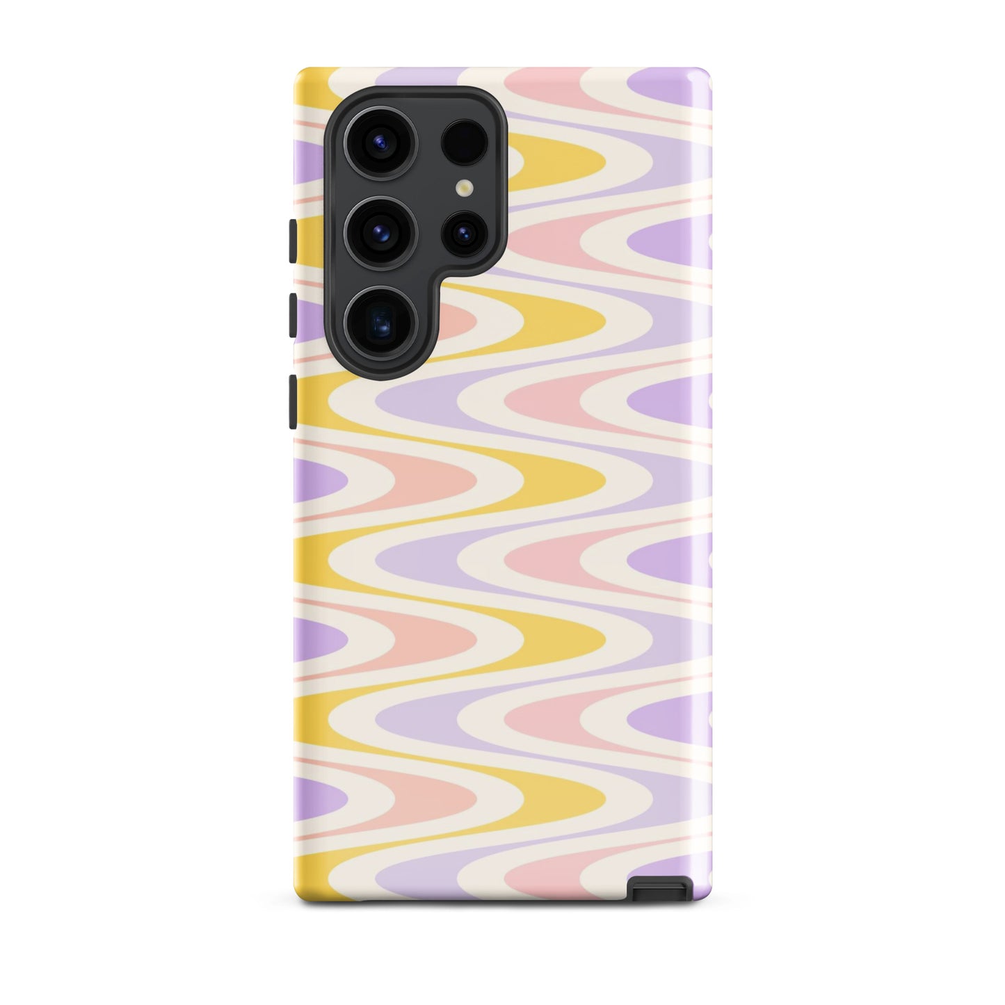 Pastel Retro Wavy Samsung Case