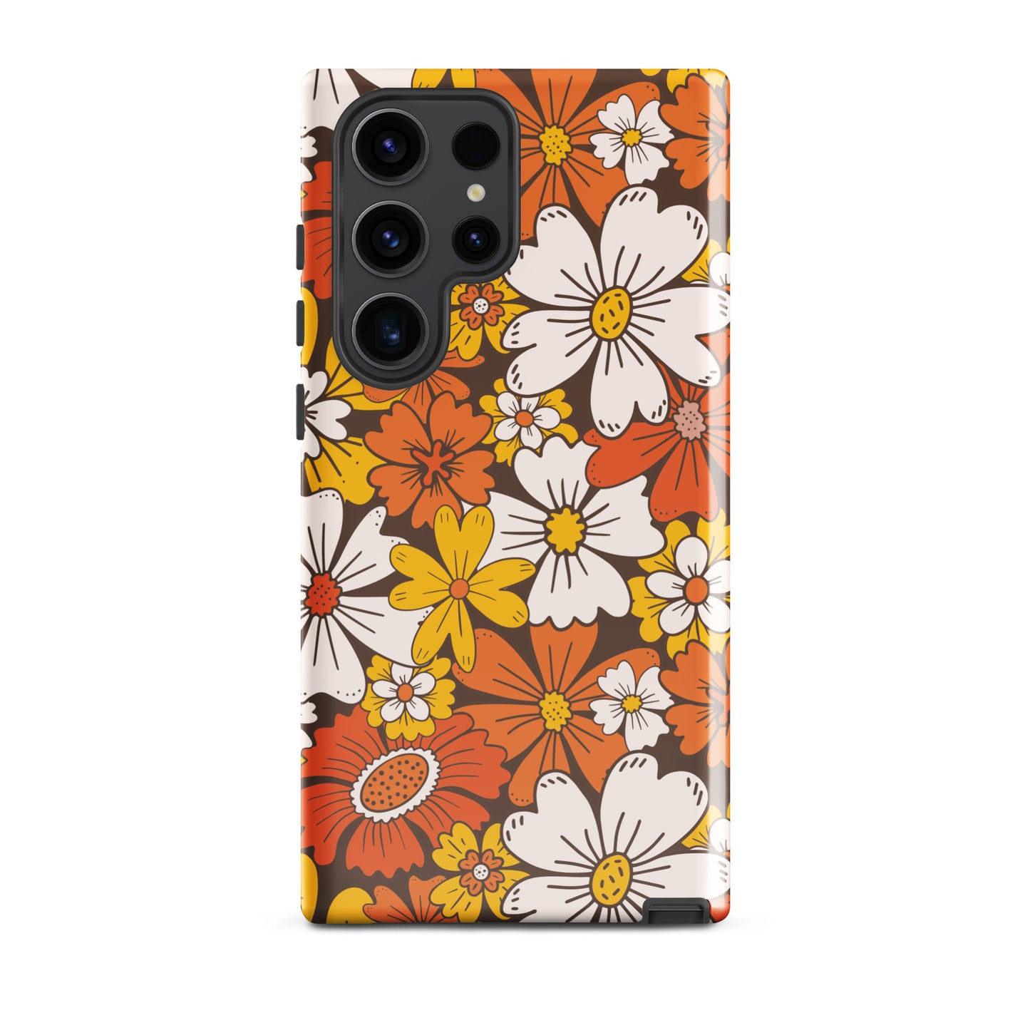 Retro Bloom Samsung Case
