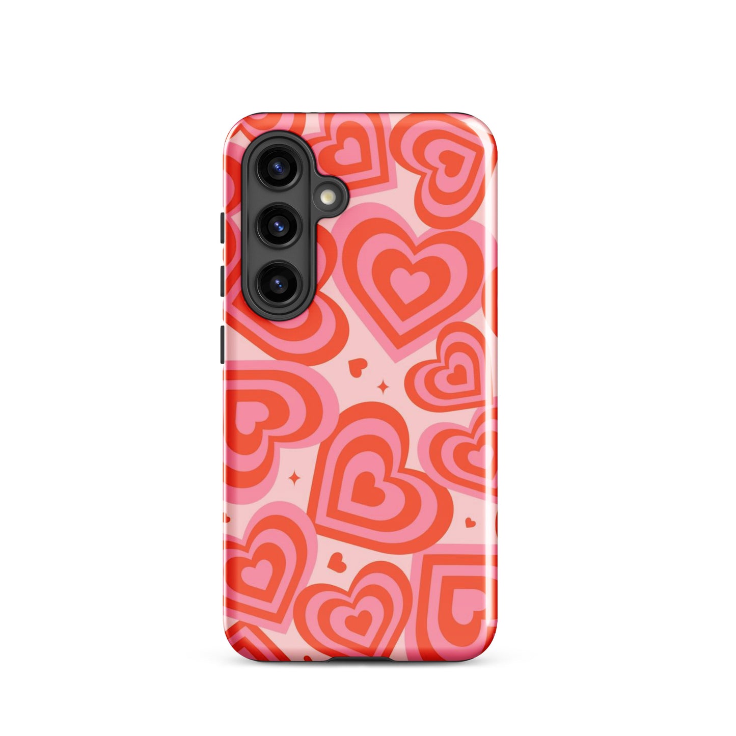 Pink & Red Hearts Samsung Case