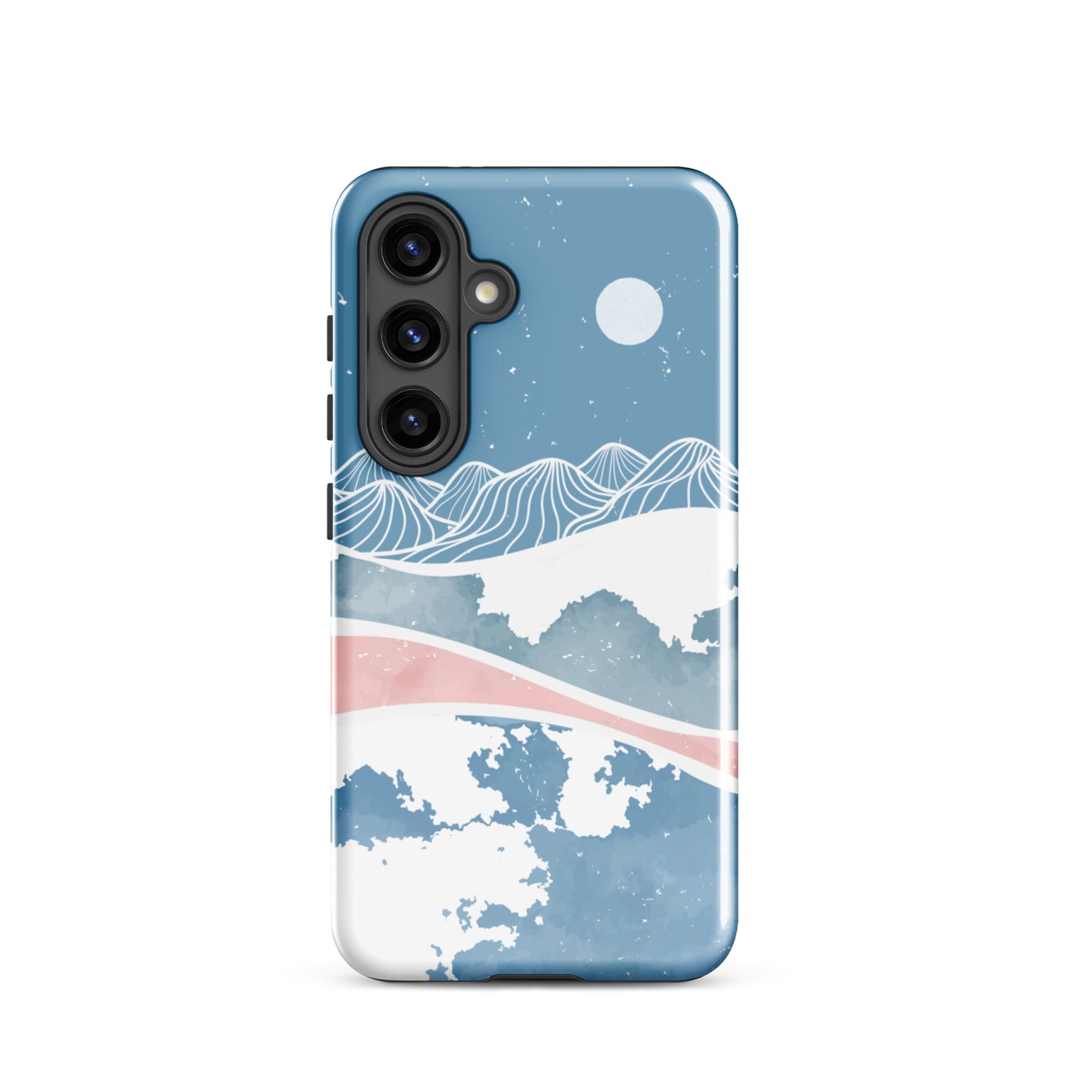 Blue Winter Night Samsung Case