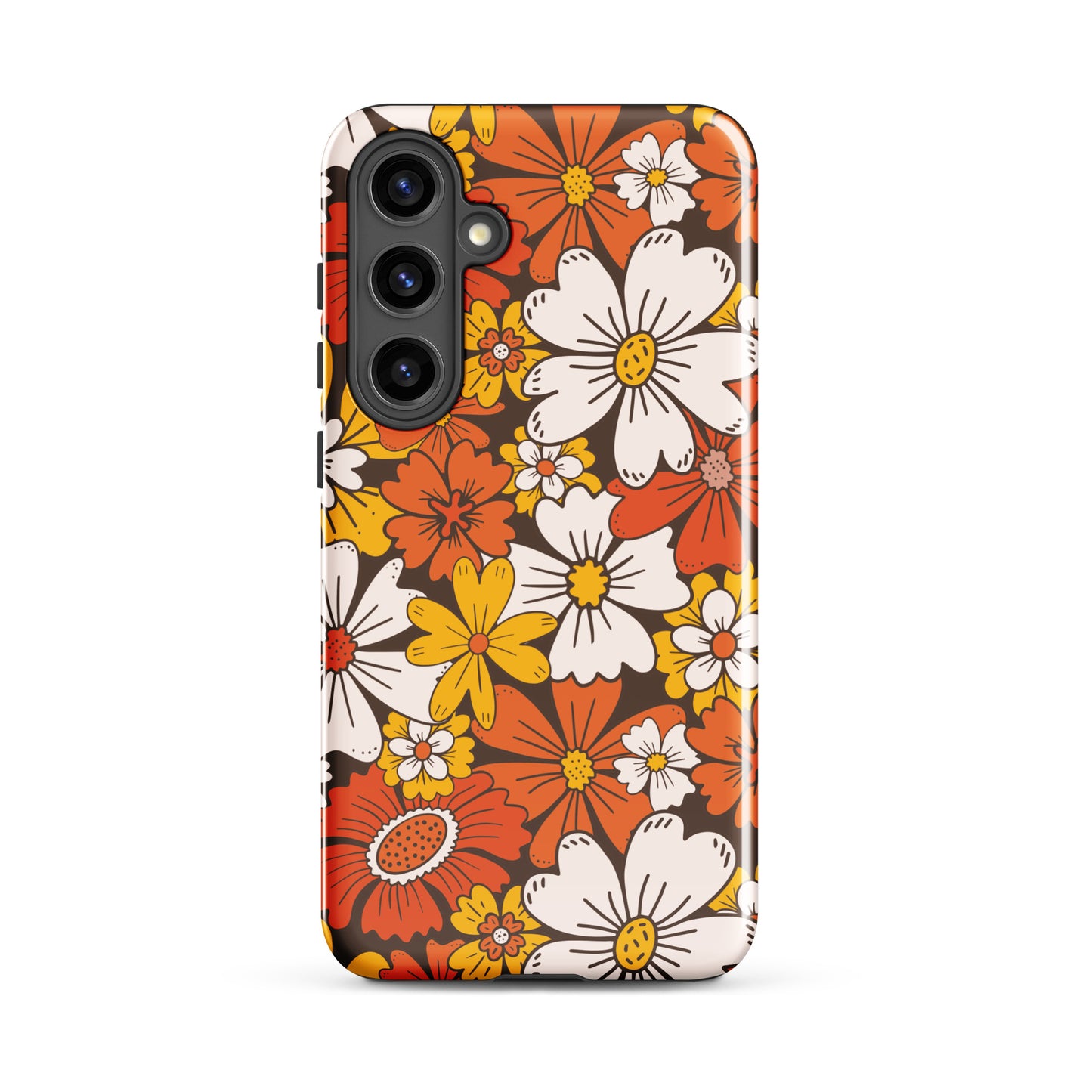 Retro Bloom Samsung Case