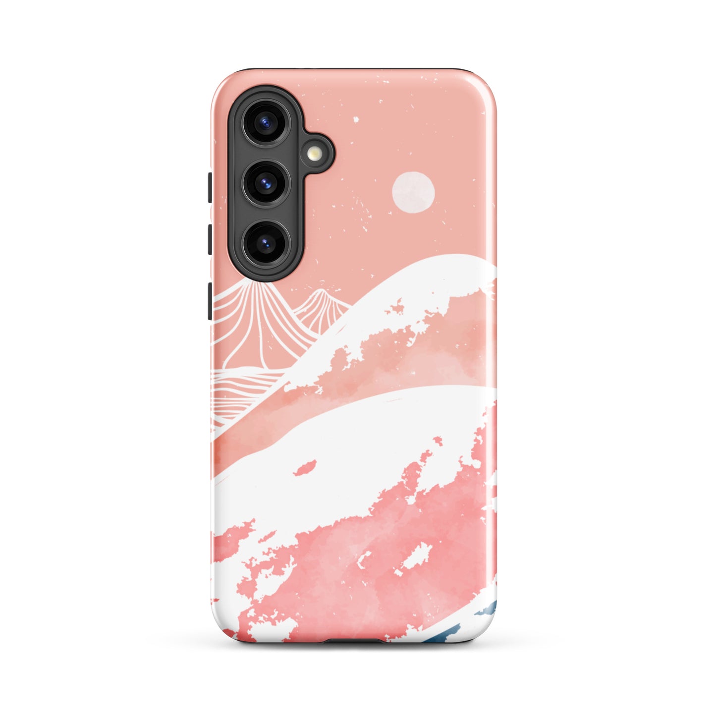Pink Winter Night Samsung Case