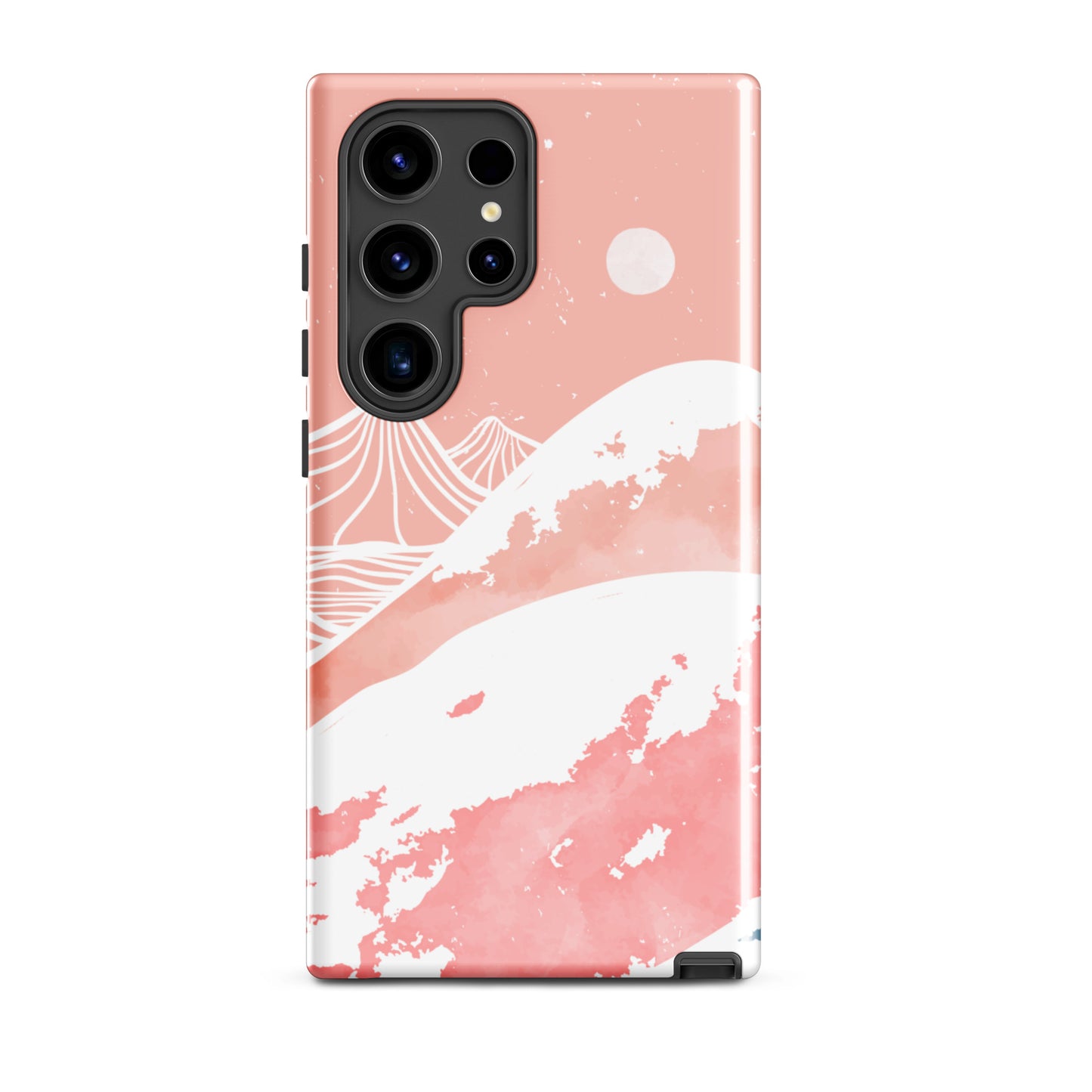 Pink Winter Night Samsung Case