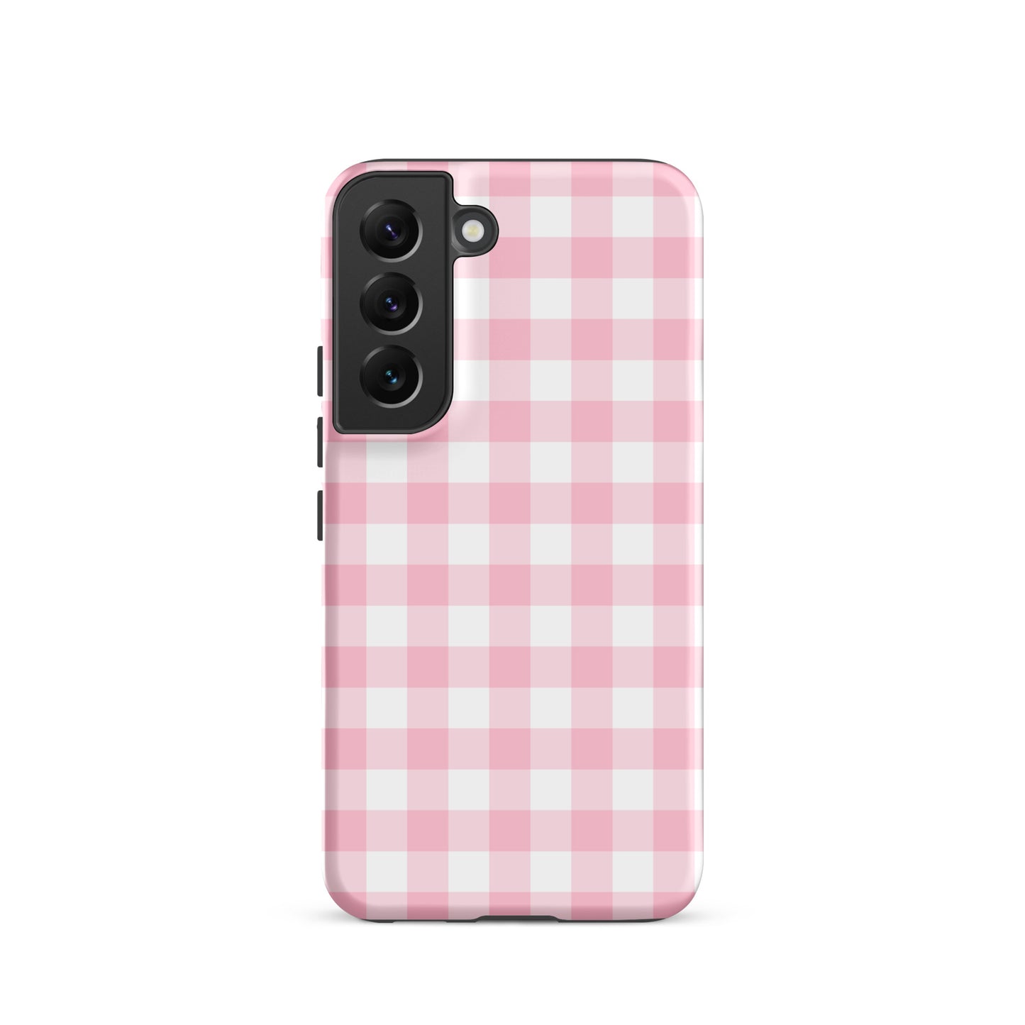 Pink Gingham Samsung Case