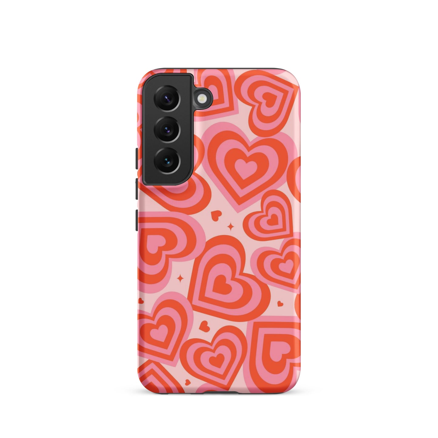 Pink & Red Hearts Samsung Case
