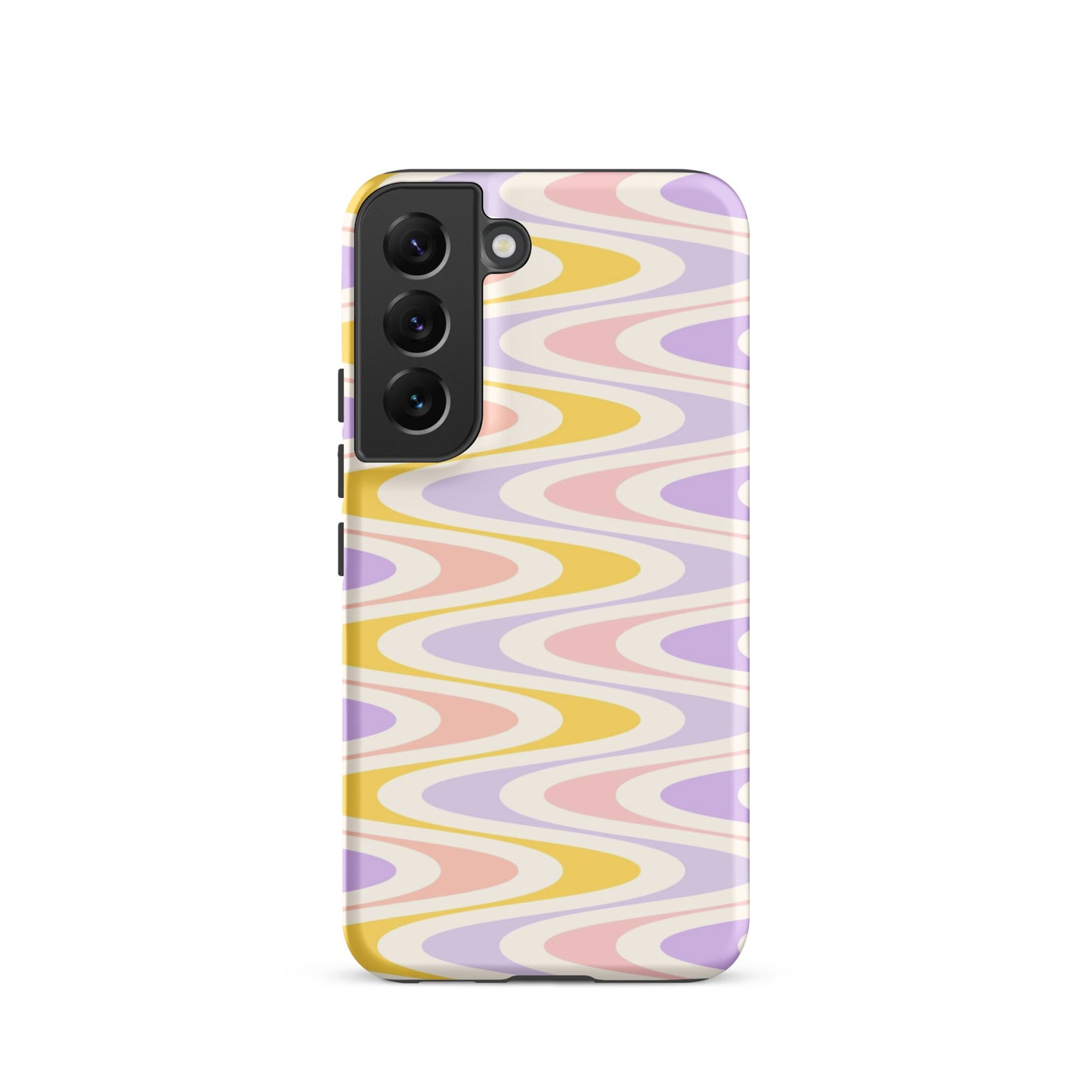Pastel Retro Wavy Samsung Case