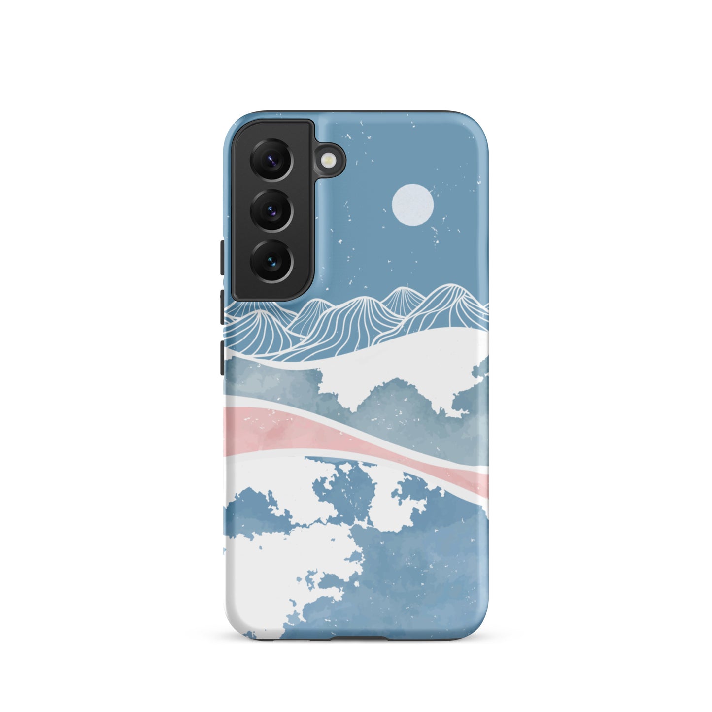 Blue Winter Night Samsung Case