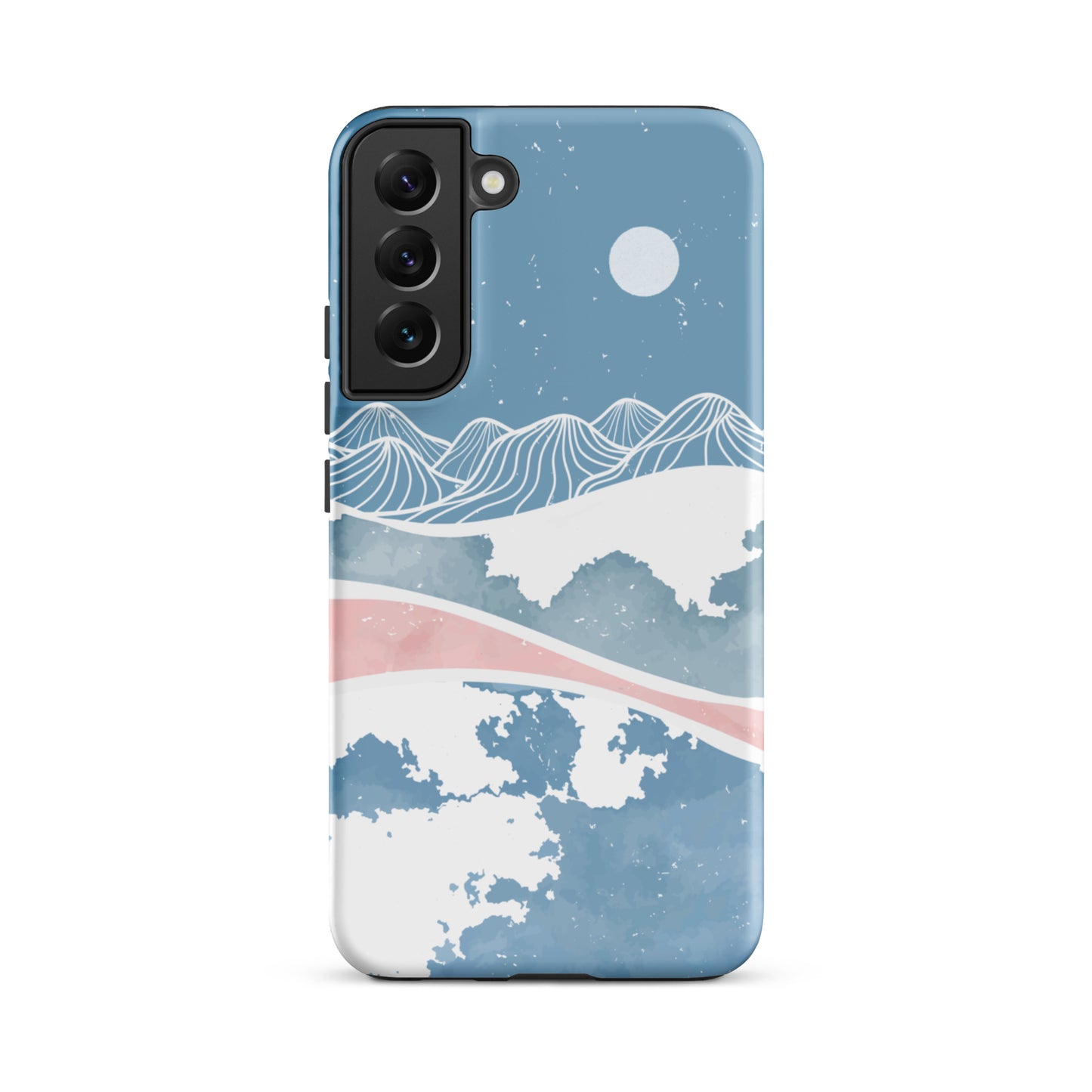 Blue Winter Night Samsung Case