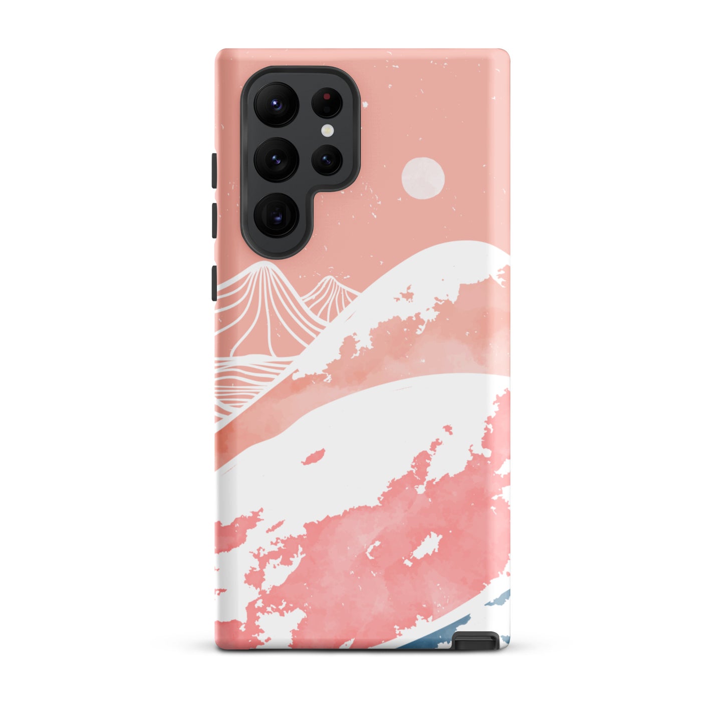 Pink Winter Night Samsung Case