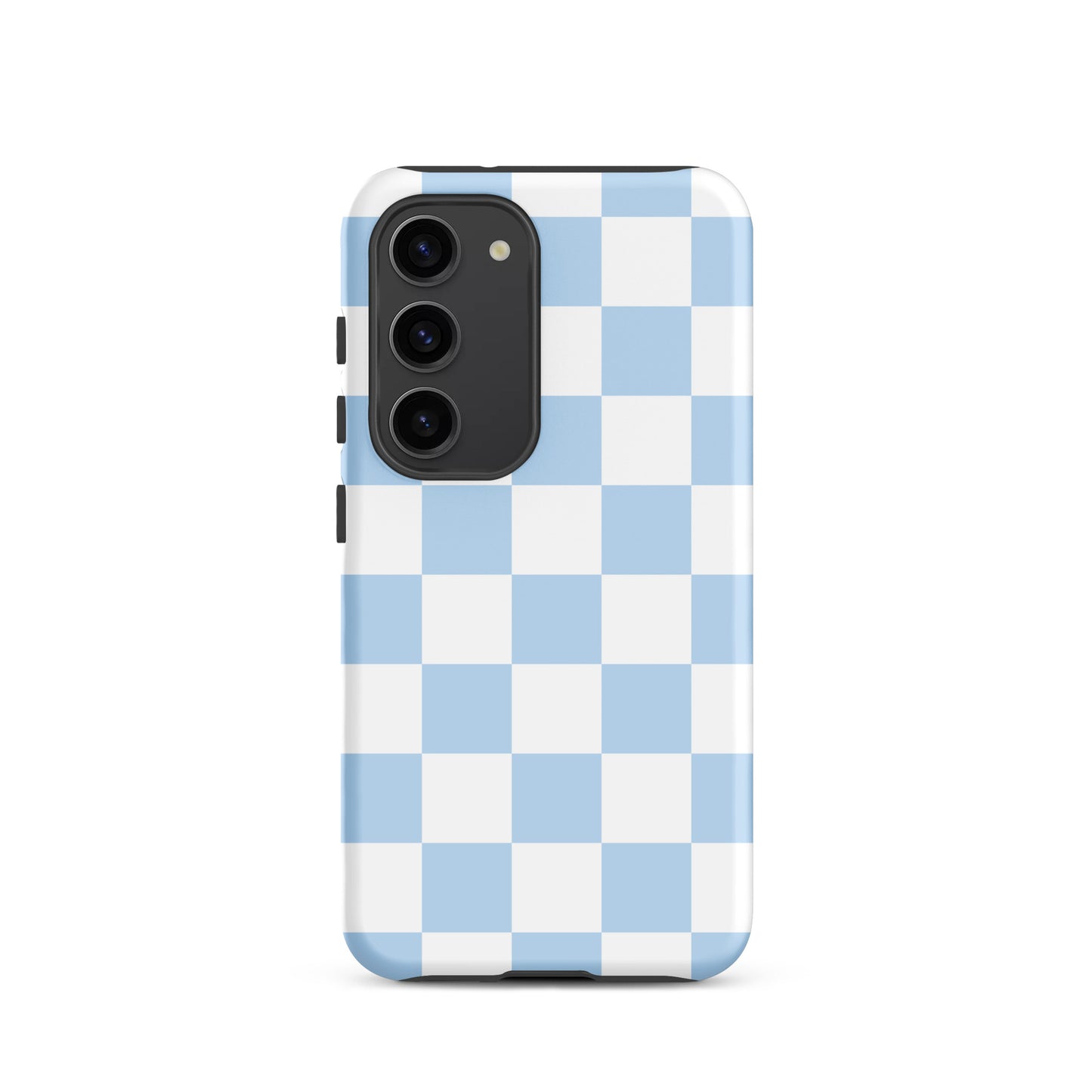 Pastel Blue Checkered Samsung Case