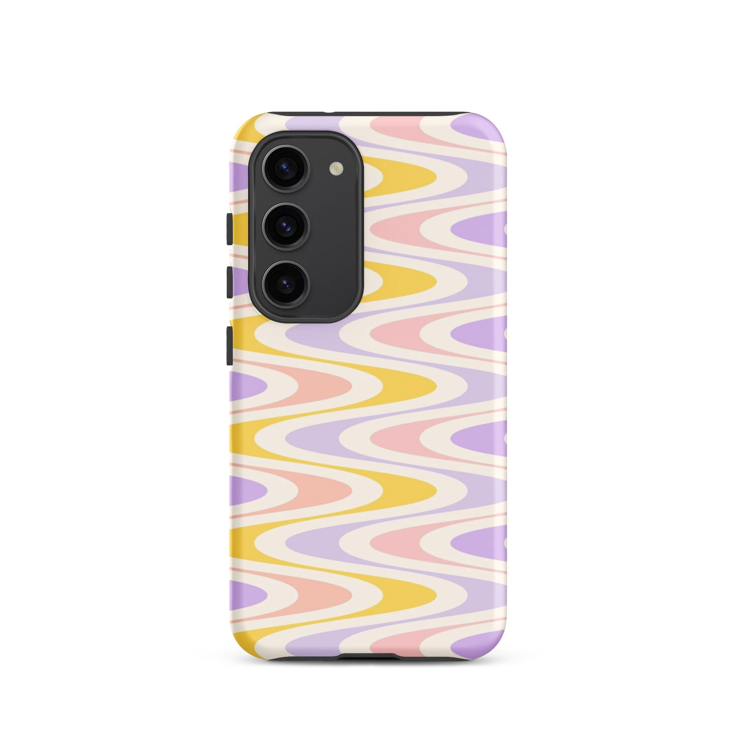 Pastel Retro Wavy Samsung Case