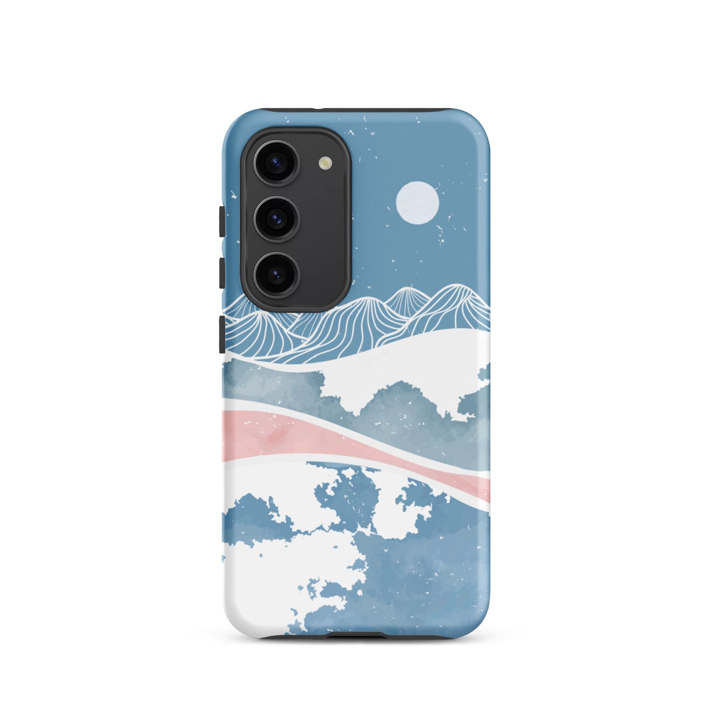 Blue Winter Night Samsung Case