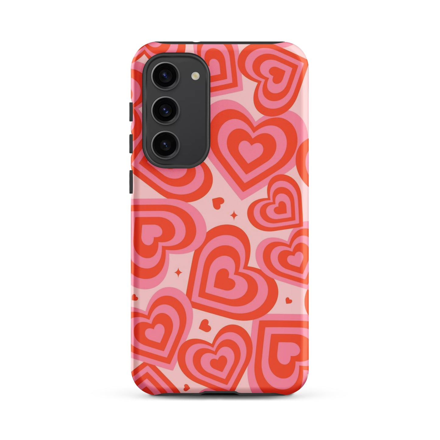 Pink & Red Hearts Samsung Case