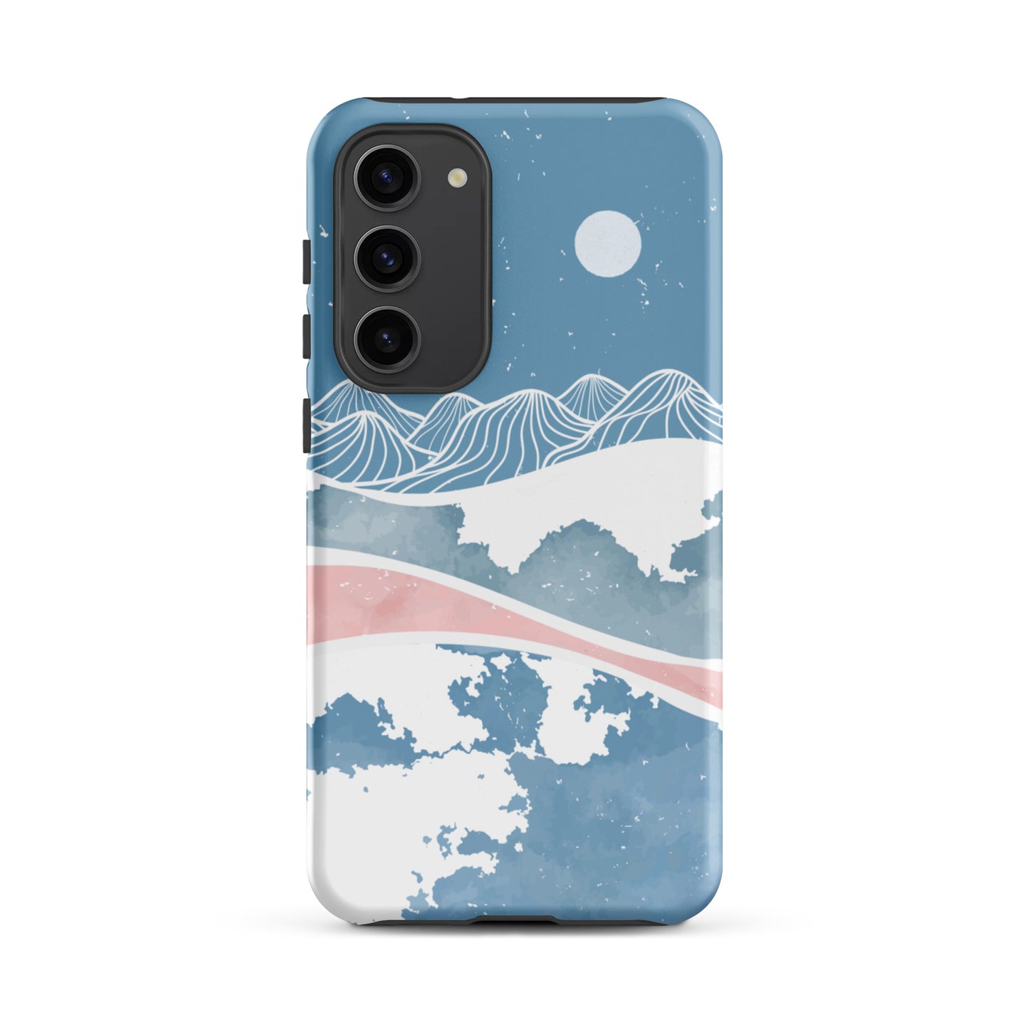 Blue Winter Night Samsung Case