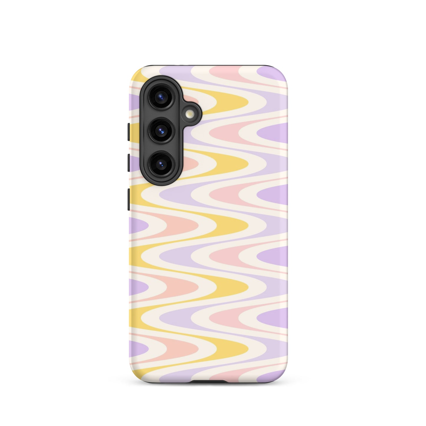Pastel Retro Wavy Samsung Case