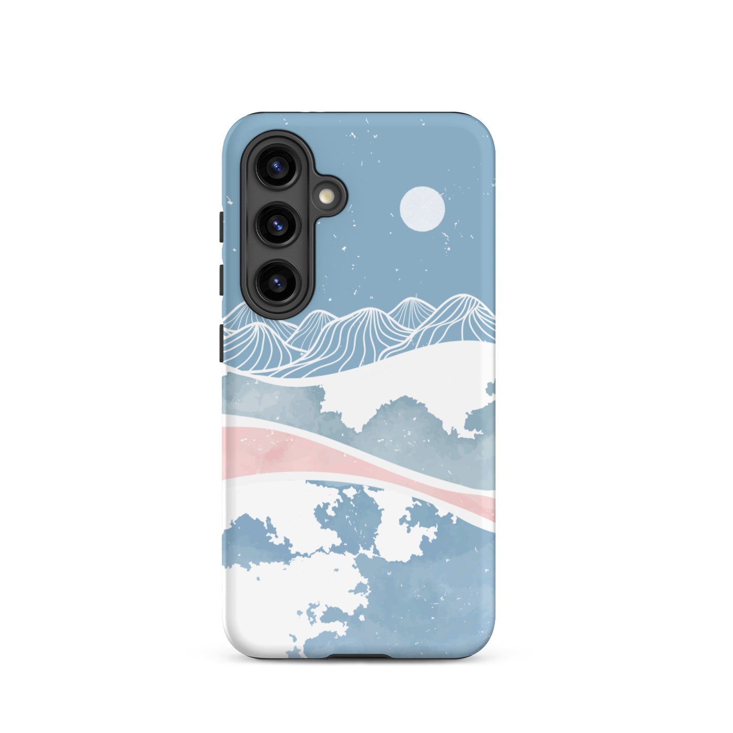 Blue Winter Night Samsung Case