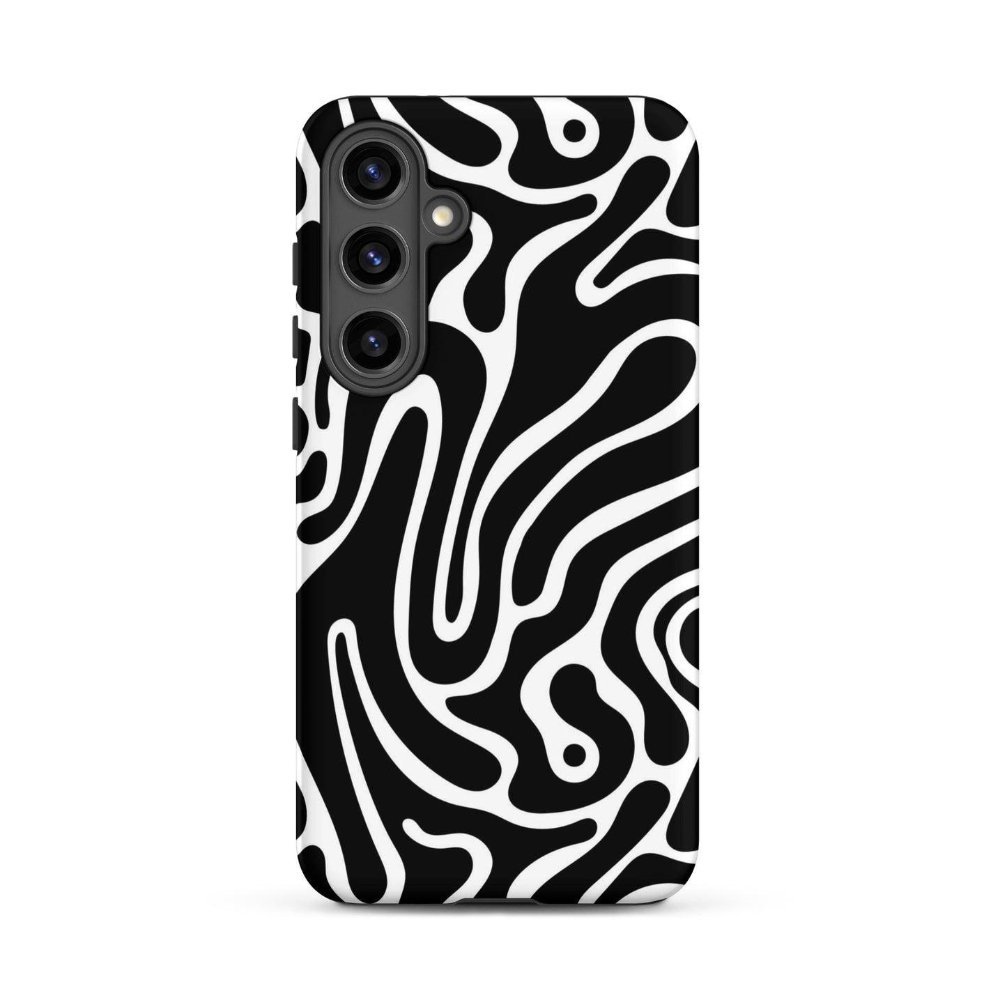 Wavy Noir Samsung Case