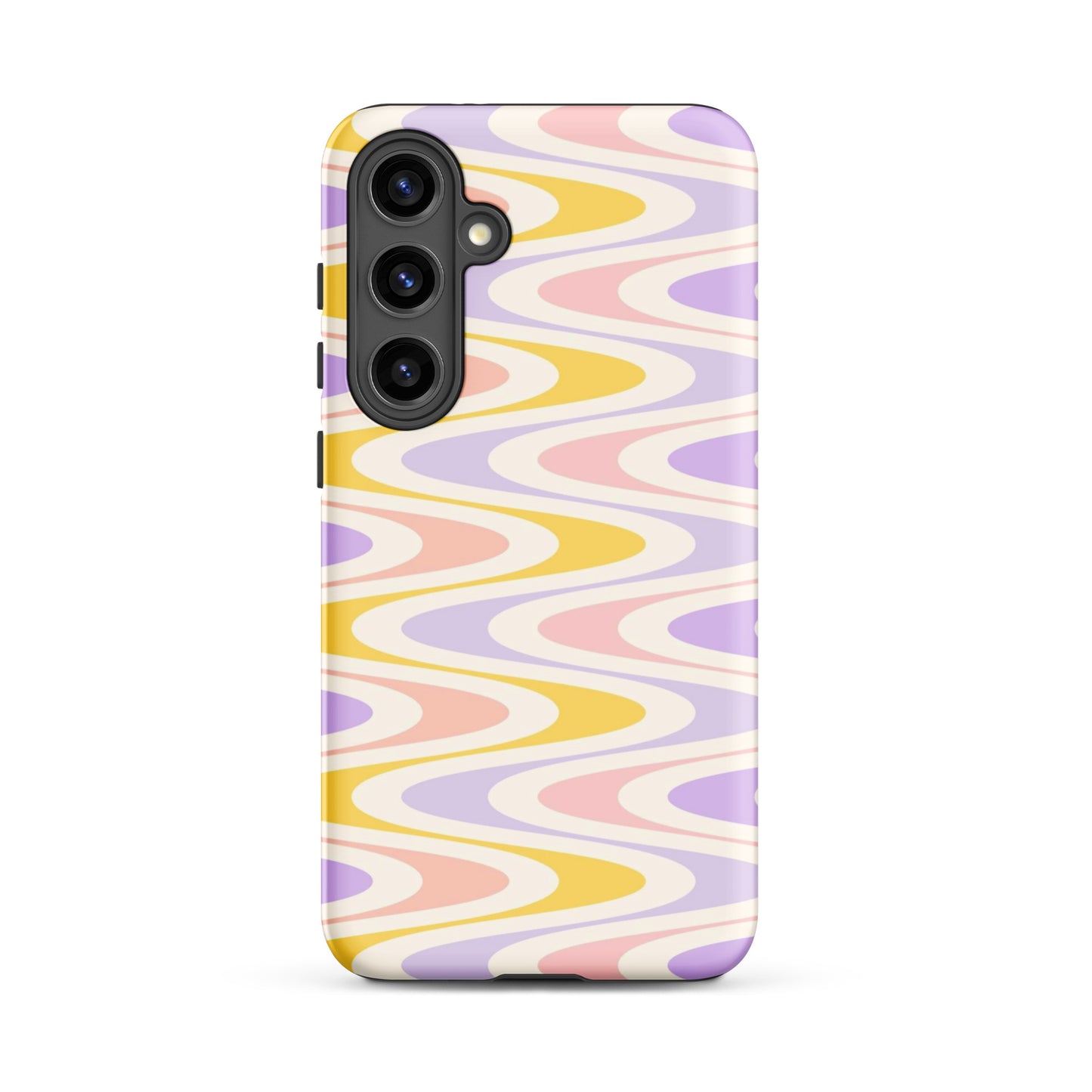 Pastel Retro Wavy Samsung Case