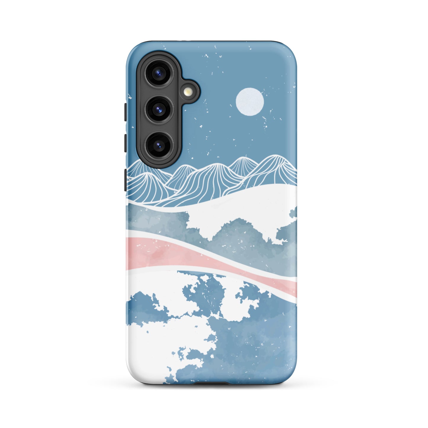 Blue Winter Night Samsung Case