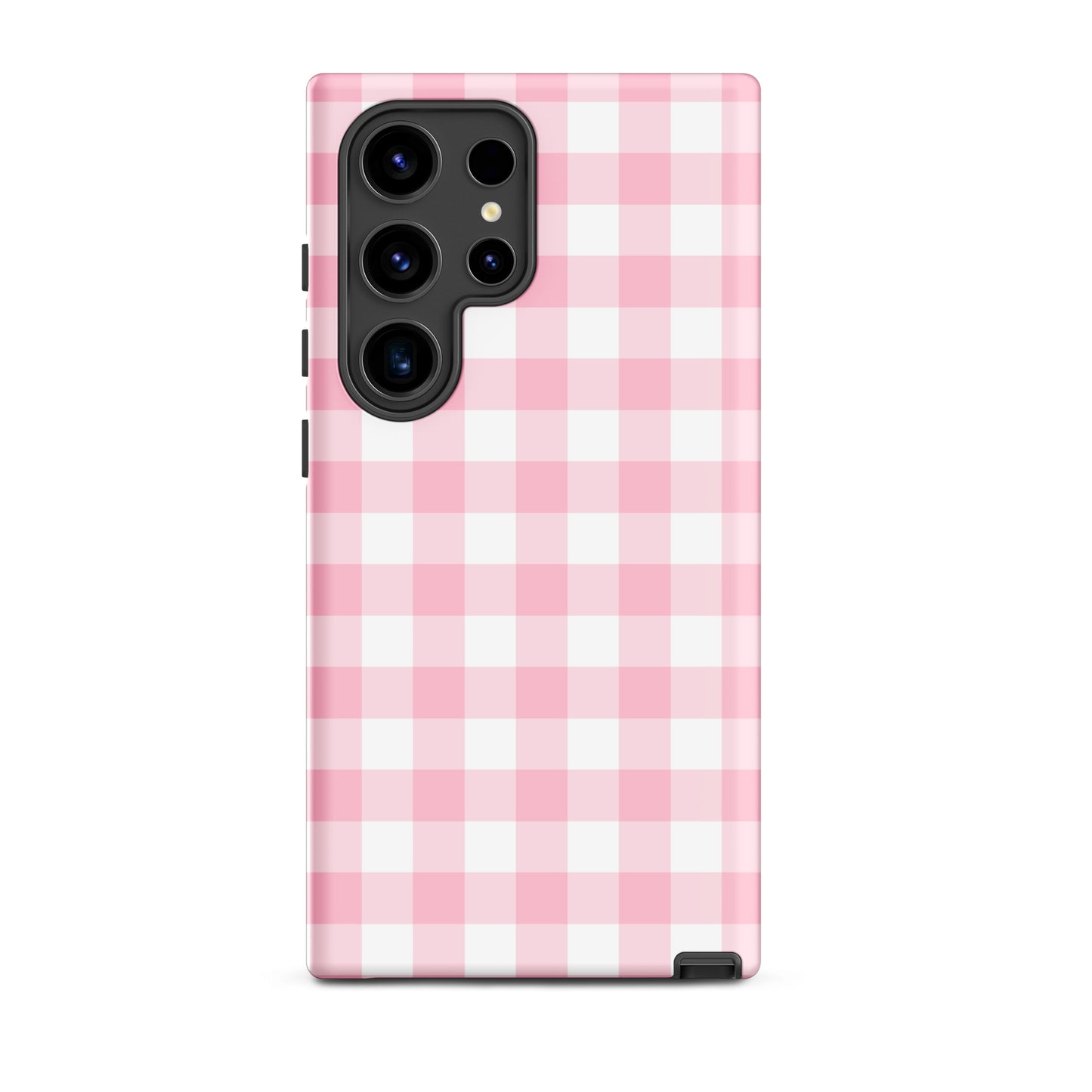 Pink Gingham Samsung Case